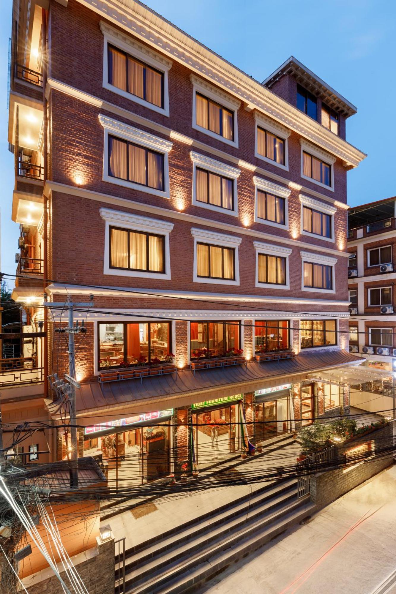 Atisha Hotel Катманду Экстерьер фото